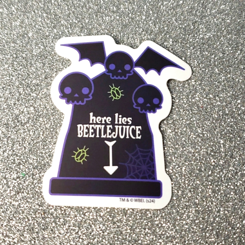 10/$10 BEETLEJUICE waterproof sticker